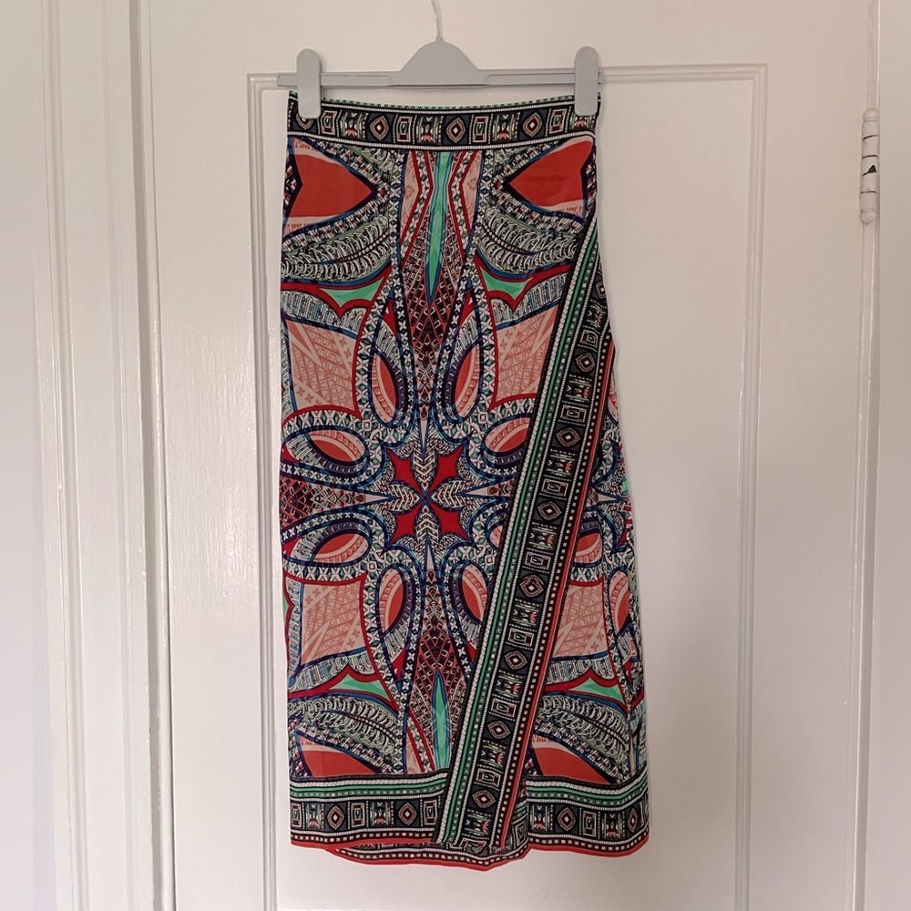 Faux wrap skirt - Maeve from Anthropologie